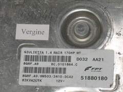 Ecu alfa romeo giulietta 1.4 170hp fpt 51880180 8GMF.A9 HW503