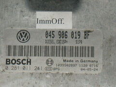 VW Volkswagen Polo 1.4 TDI ECU 045906019BF 045906019 BF edc15p+