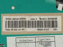 QUADRO STRUMENTI PEUGEOT 207 A2C53190334 9662904180 A2C53065547