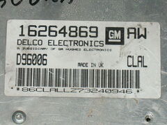 Ecu opel corsa b 1.4 delco 16264869 aw d96006 cdky clal gm