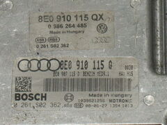 ECU AUDI A4 2.0 TFSI BOSCH MED9 1 0261S02362 8E0910115QX