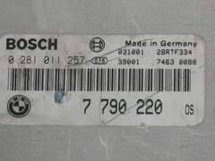 ECU BMW X5 BOSCH 0 281 011 257, 0281011257, 7 790 220, 7790220