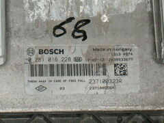 ECU RENAULT III 2.0 0281016228 EDC17CP19 237100323R 237100556R