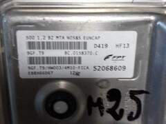ECU FIAT 500 1.2 FPT MARELLI 52068609 9GF.T9 HW003 4M10 FICA
