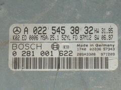ECU MERCEDES W202 C250 2.5 TD A0225453832 0281001622