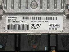 ECU FORD FOCUS SID206 5WS40607CT, 7M5112A650APC