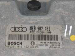 ECU AUDI A4 2.5 TDI BOSCH 0281010492 8E0907401 EDC15VM+