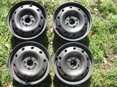 4 cerchi in ferro da 14 Nuova PANDA fiat 4 fori 5,00Bx14 H ET44