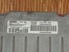 CITROEN PEUGEOT 2.0 HDI 5WS40025D-T SW9644860380 HW9644323980