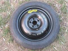 Ruotino di scorta 5 fori Rover 75 MG ZT misure 125/90 R16 98M