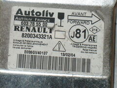 Renault Espace 4 IV Airbag ecu 8200343321 A 2002/11-2015