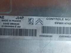 ECU JCAE J34P SW 9661474280 HW 9655883280 21585694-3A0