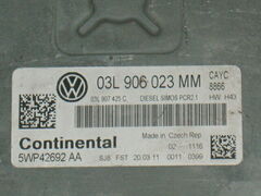 ECU VOLKSWAGEN GOLF VI 1.6 TDI 03L906023MM SIMOS PCR2.1 HW: H43