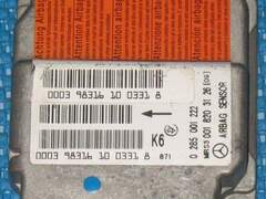 ECU AIRBAG MERCEDES BENZ 0285001222 MRS3 0018203126 K6