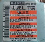 AIRBAG ECU SUZUKI IGNUS 3891080G30 W2T71282 80G3