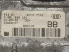 ECU OPEL ASTRA H 1.4 Z14XEP BOSCH 0261208396, GM 55558787 BB