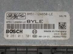 Ford Focus 1.6 TDCI ECU 8M51-12A650-LE 8YLE 0281011701