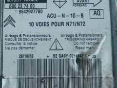 Centralina airbag citroen xsara 9642927780 600237400