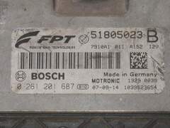 ECU FIAT PUNTO BRAVO 1.4 0261201687 51805023B ME7 9.10 A152