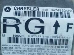 Chrysler grand voyager airbag ecu 04748604aa tmd246112331