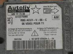 ECU peugeot 206 1.4 hdi 04 airbag 602327300 9652275980