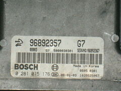 ECU ANRARA CAPTIVA 2.0 0281015176 96892357 96892367 EDC16C39-5