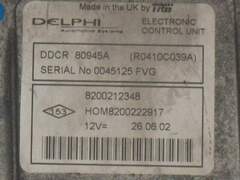 ECU DELPHI R0410C039A RENAULT CLIO 8200212348 HOM8200222917