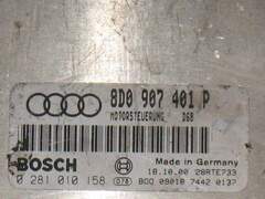 ECU AUDI A4 B5 2.5 TDI 0281010158 8D0907401P EDC 15M