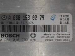ECU MERCEDES A6681530279 0281010793 W168 170 CDI