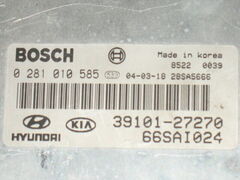 Ecu centralina hyundai santa fe 2.2 crdi 0281010585 3910127270