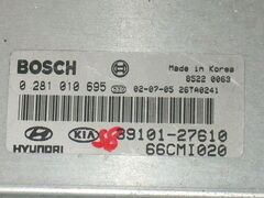 Ecu centralina hyundai matrix 1.5 crdi 0281010695 3910127610