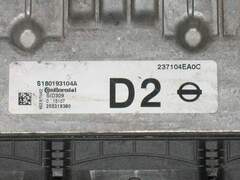Ecu motore continental sid 309 s180193104a nissan 237104ea0c.