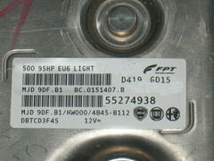 ECU CENTRALINA FIAT 500 1.3 MJT 95HP 55274938 MJD 9DF.B1 HW000