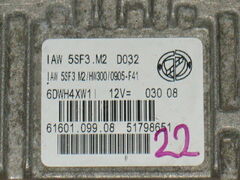 ECU G.PUNTO IAW5SF3M2 IAW 5SF3.M2 51798651 HW300 6DWH4XW1 D032