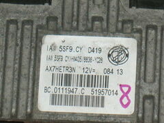 ECU FIAT LANCIA YPSILON 1.2 IAW 5SF9.CY HW405 51957014