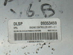 Ecu opel astra z14xe z16xe z16se 09353459 hsfi2.1