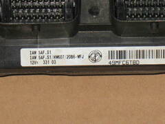 ECU FIAT PANDA 1.2 IAW 5AF.S1 HW607 55193435 6160057804 5AF