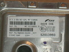 ECU FIAT 500 YPSILON 1.2 8V GPL 52013993 9GF.TG HW000 6G00-YCT