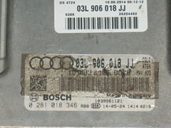AUDI A4 A5 2.0 TDI ECU 03L906018JJ 0281018346 EDC17C46 edc17-33