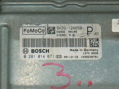 ECU LAND ROVER JAGUAR XF 3.0 FOMOCO 9X2Q-12A650 0281014671 BOSCH