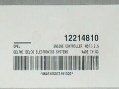 Ecu motore opel meriva 1.4 1.6 delphi delco 12214810 hsfi-2.5