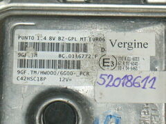 ECU FIAT GPL 52018611 1.4 8 V BZ-GPL EURO6 9GF.TM HW000 6G00PCP