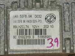 Ecu FIAT PANDA FIAT 500 hw409 IAW 5SF8.M4 51868981 IAW 5SF8