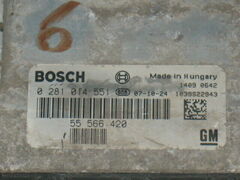 ECU CENTRALINA SAAB 9-3 1.9 BOSCH 0281014551 55566420 EDC16C39