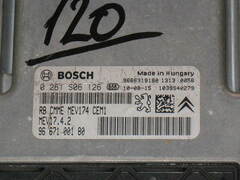 ECU CITROEN PEUGEOT MEV17.4.2 0261S06126 9667100180