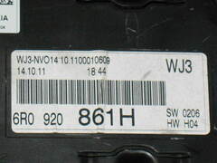 Quadro strumenti volkswagen polo 6r0920861h sw0206 hw04