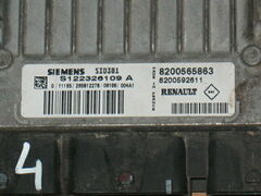ECU RENAULT 1.5 DCI S122326109 A 8200565863 8200592611 SID301