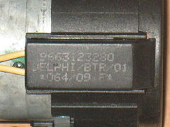 Blocchetto accensione con chiave citroen peugeot 1.6 9663123280