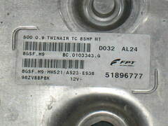 ECU FIAT 500 0.9 85HP 51896777 8GSF.H9 HW521 AS23-ES38