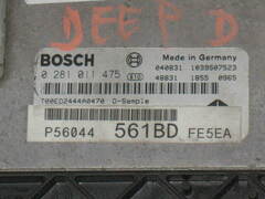 ECU JEEP GRAND CHEROKEE 2.8 EDC16C2-9 0281011475 P56044561BD